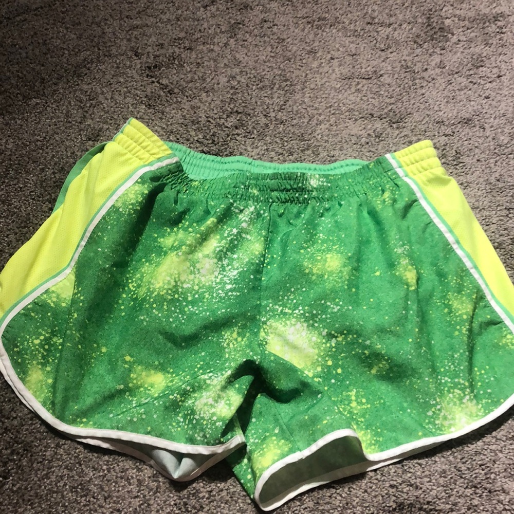 Nike Dry-fit lime green shorts